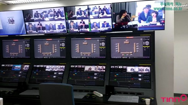 성남시의회  HD 디지털 프로덕션 중계 시스템  계약 구축